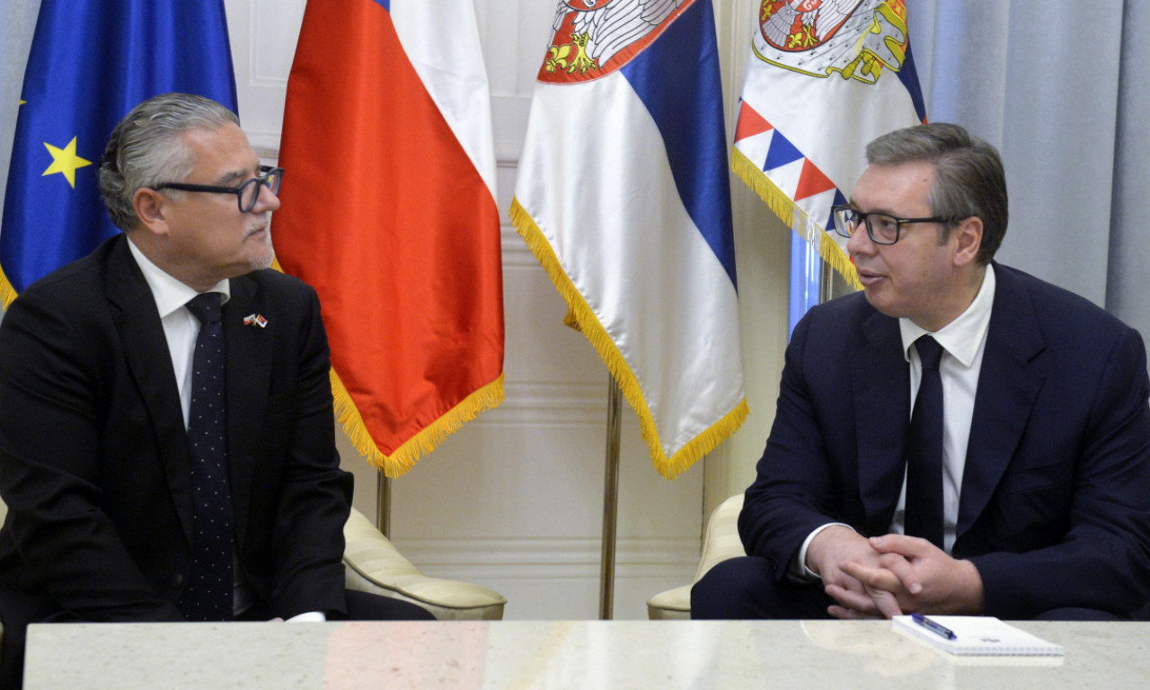 DOGOVOR O VELIKIM PROJEKTIMA ZA SRBIJU! Vučić primio u oproštajnu posetu češkog ambasadora (VIDEO)