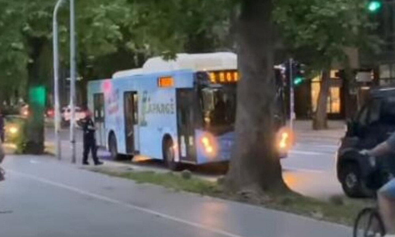 POLICAJCI PRESRELI GRADSKI AUTOBUS! Drama u Novom Sadu: Iz vozila izveli grupu mladića i uhapsili ih