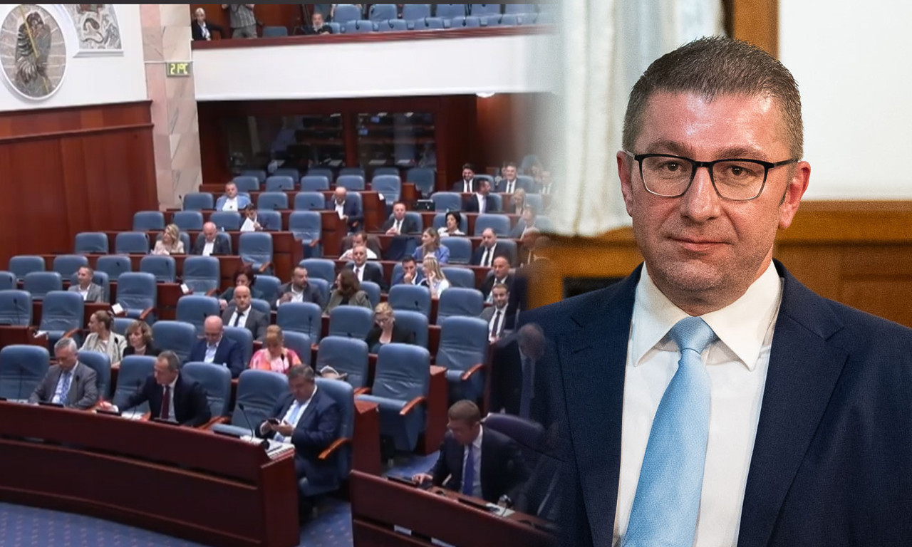 Izabrana je nova vlada SEVERNE MAKEDONIJE: Lider partije VMRO-DPMNE je novi premijer