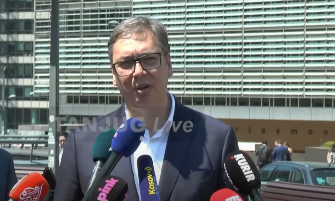 Vučić iz Brisela posle VAŽNIH SASTANAKA: "Od KURTIJA NE OČEKUJEM NIŠTA, on će da DRAMI i VIČE!"