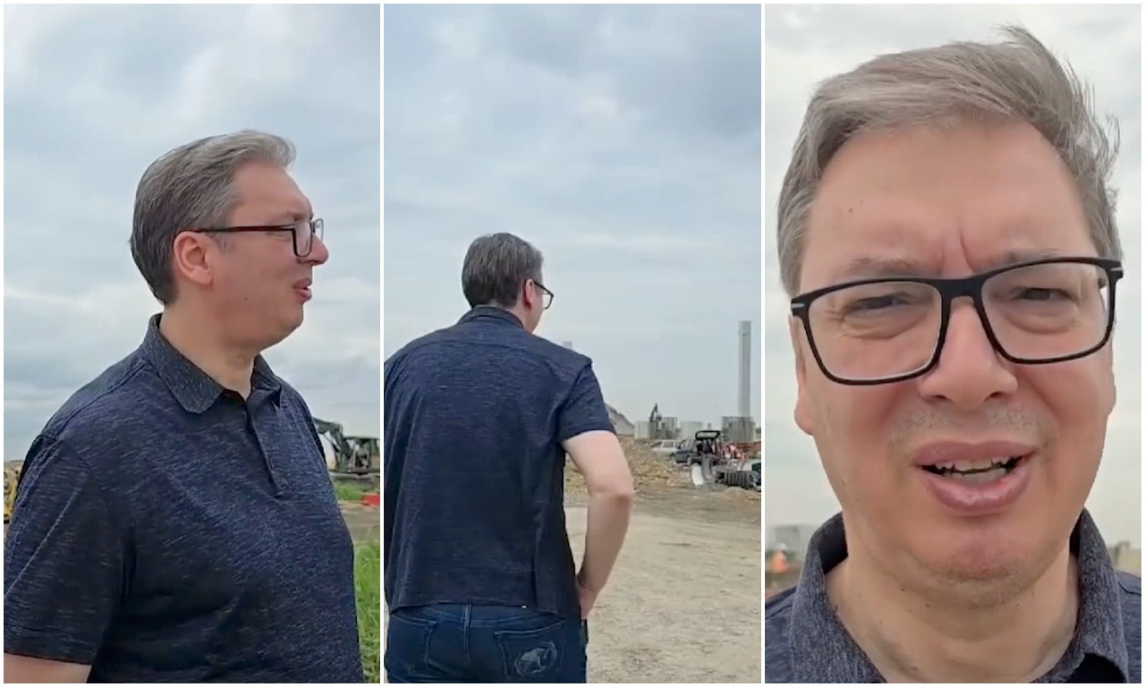 Vučić obišao gradilište za EKSPO i NACIONALNI STADION! Evo kako napreduje "FUDBALSKA LEPOTICA" (VIDEO)