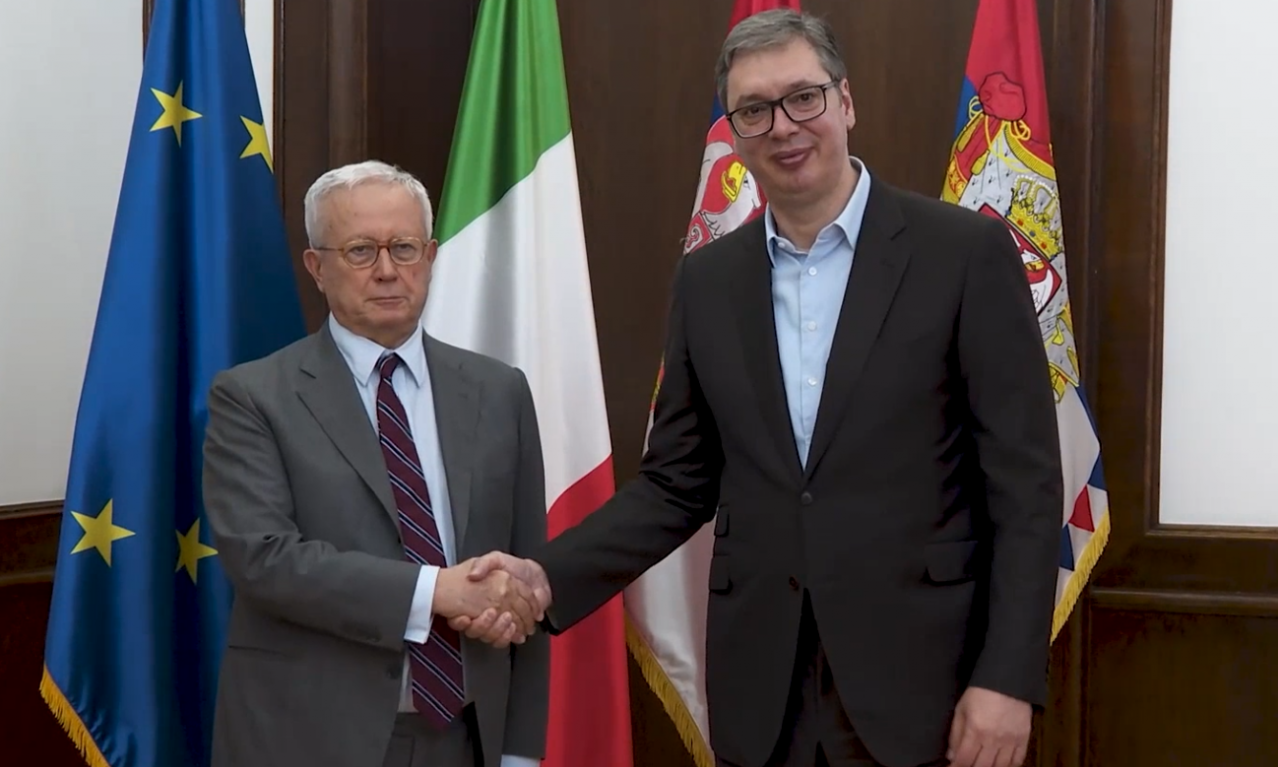 Važan sastanak Vučića sa DELEGACIJOM ITALIJE: Ponosni na JAKU SARADNJU dve zemlje (VIDEO)