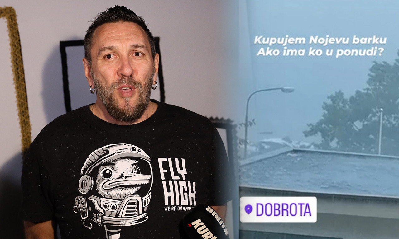 Niggor u sred OLUJE u Boki Kotorskoj, zabeležio strašan prizor: "Potop" (VIDEO)