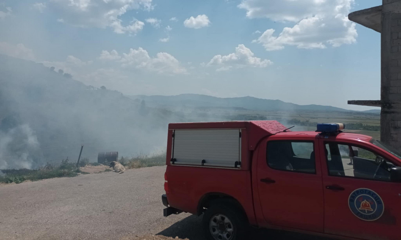 SRBIJA U PRIPRAVNOSTI! Spreman HELIKOPTER za gašenje VELIKOG POŽARA u Gacku, evo šta se samo ČEKA