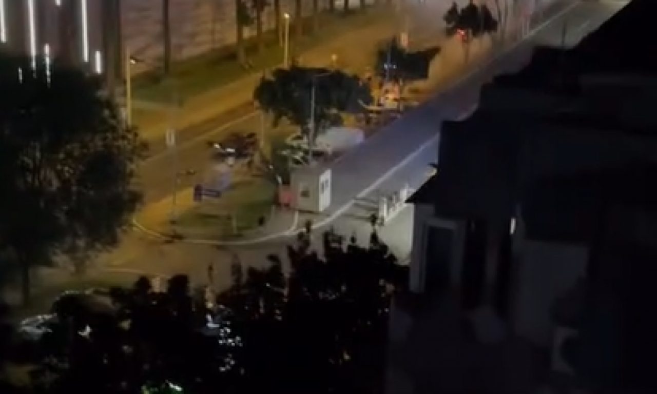 Tuča navijača na Konjarniku prerasla u POTPUNI HAOS: Jedan se automobilom zaleteo u masu (VIDEO)