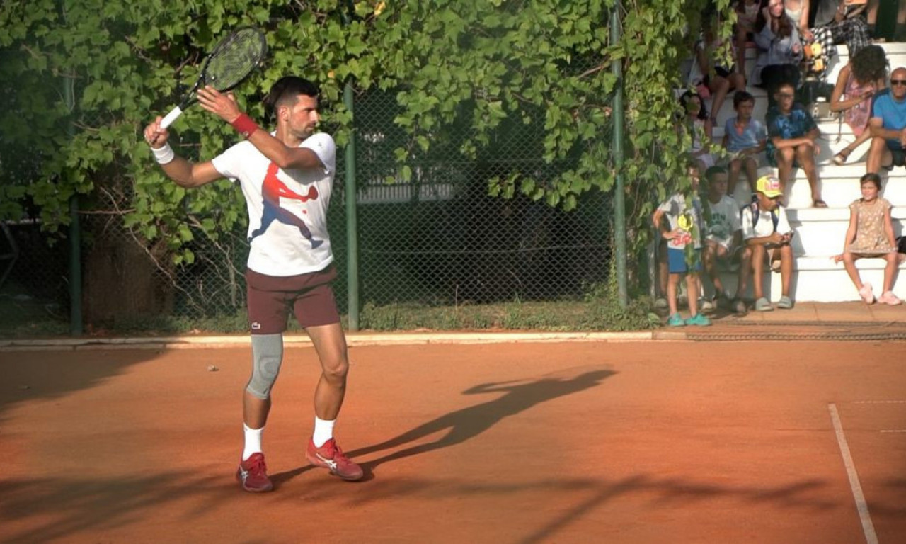 Đoković održao trening pred OLIMPIJSKE IGRE 2024, a evo i gde: " Za NOVAKA je ovo druga kuća" (FOTO)