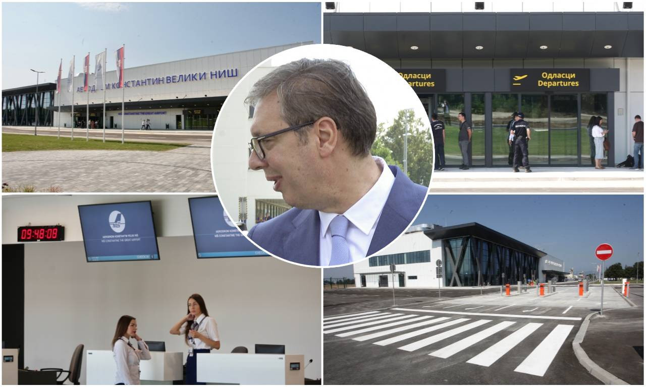 Niš dobija novi SIMBOL: Vučić na otvaranju NOVE TERMINALNE zgrade aerodroma "Konstantin Veliki"