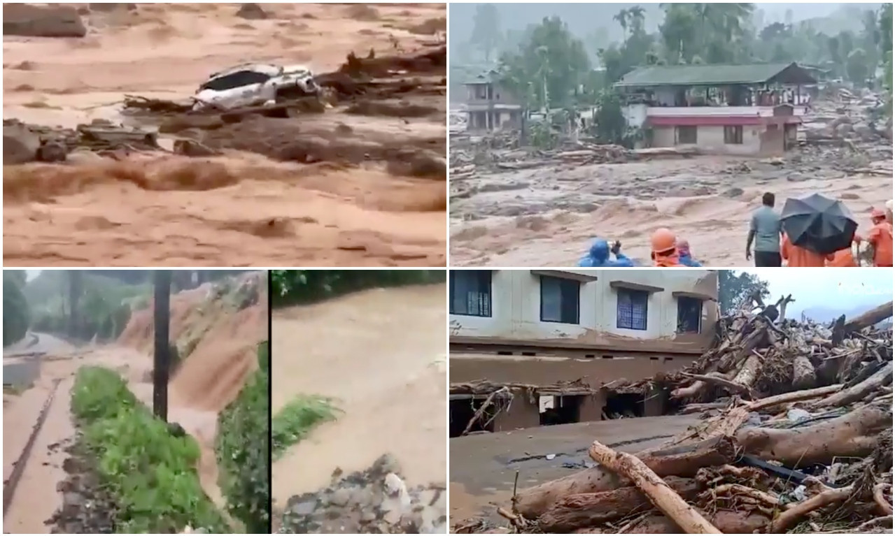 PAKAO U INDIJI: Najmanje 36 osoba, među kojima i DVOJE DECE, poginulo u klizištima, STOTINE ZAROBLJENIH! (VIDEO)