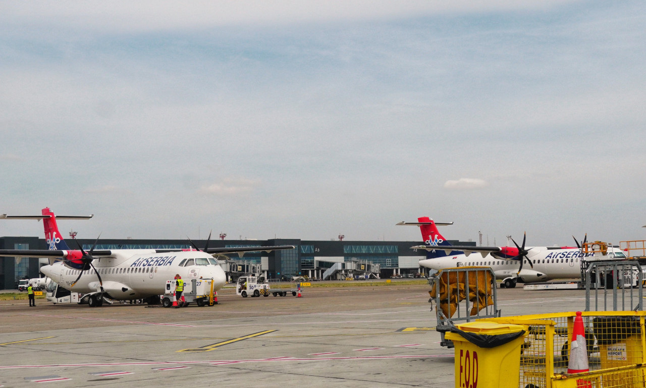 HAOS NA AERODROMU NIKOLA TESLA Muškarac uleteo autom na avionsku pistu!