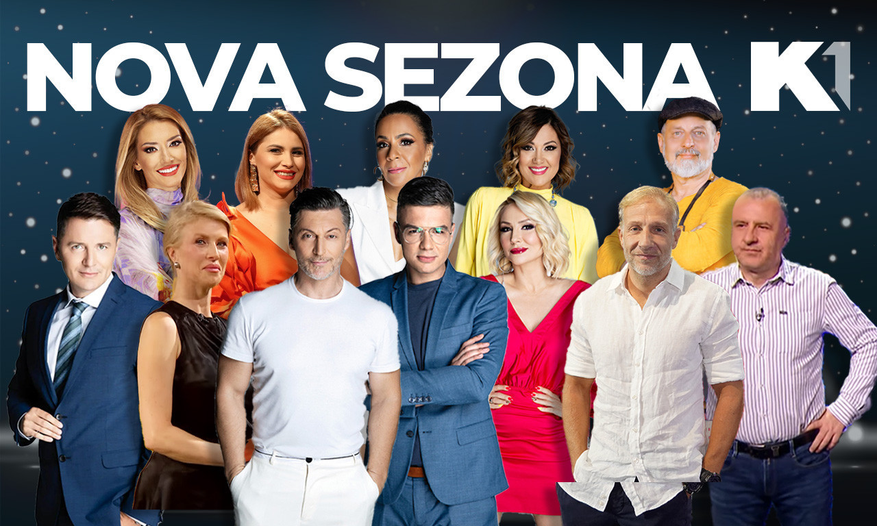 Otkrivamo šta vas očekuje u NOVOJ SEZONI K1 TELEVIZIJE! Ove jeseni imate OSAM razloga da ne menjate kanal!