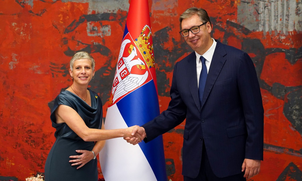 VUČIĆ sa novom ambasadorkom ŠVAJCARSKE! Primio akreditivna pisma i poželeo dobrodošlicu An Lugon-Mulen