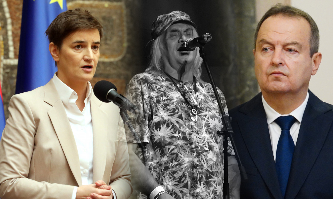 BORA ĐORĐEVIĆ OSTAVIO VELIKI TRAG! Dačić i Brnabić izrazili VELIKU TUGU zbog smrti LEGENDARNOG ROKERA