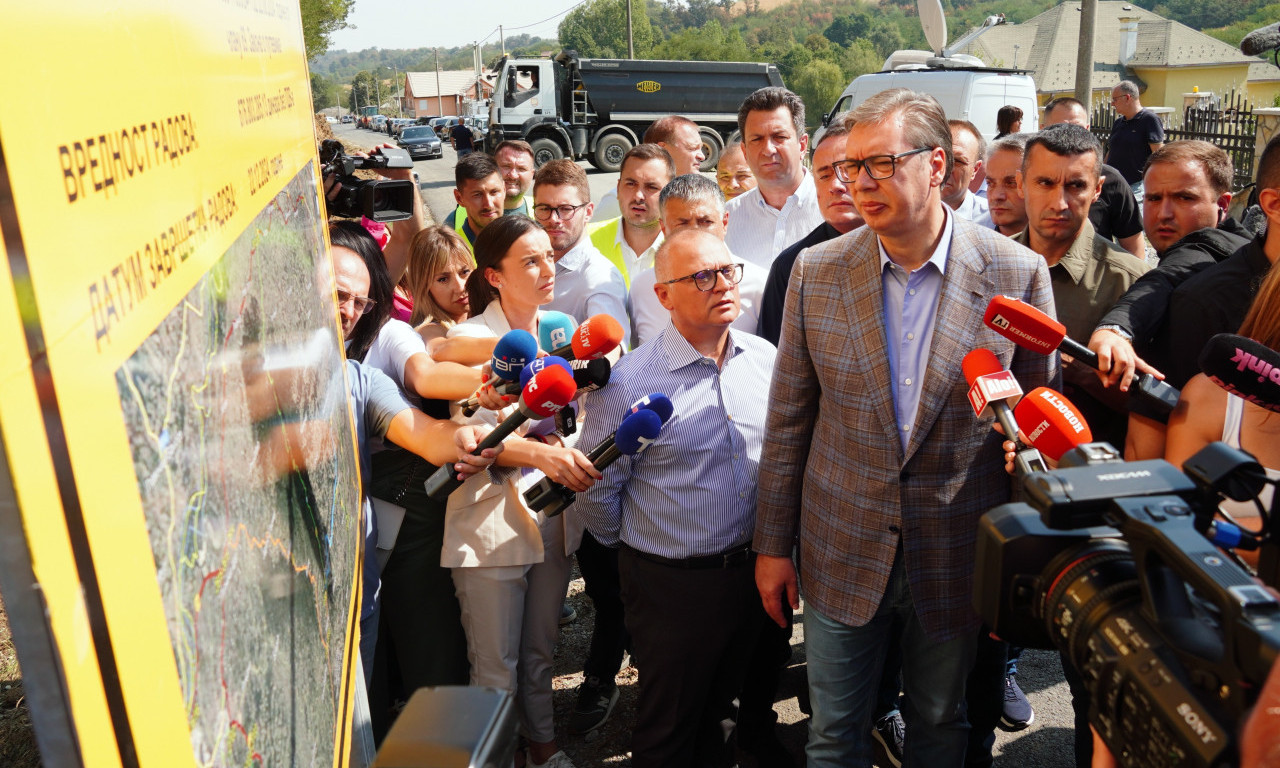 Vučić u Podrinju: Građani dobijaju tri puta i brzu saobraćajnicu do Loznice (VIDEO)