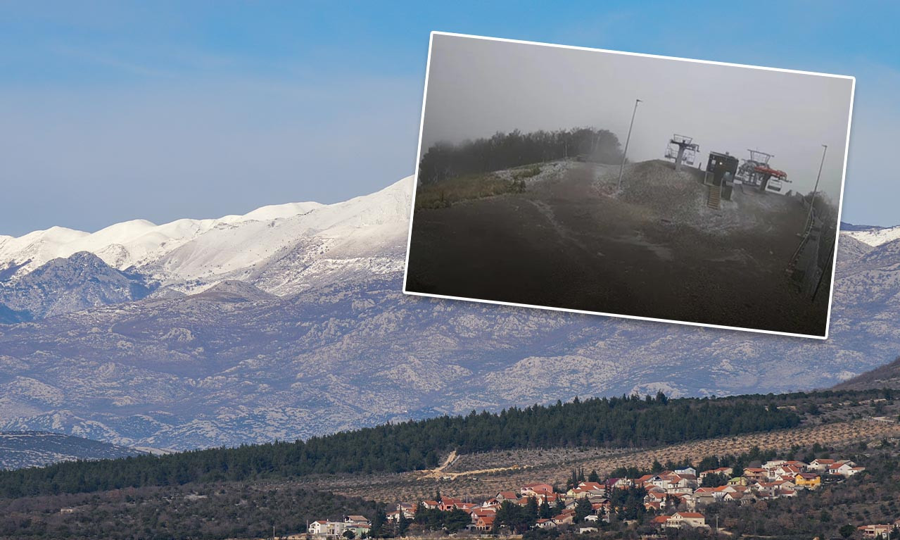 PAO PRVI SNEG KOD KOMŠIJA! Upaljeni meteoalarmi na Jadranu, prete BUJIČNE POPLAVE celoj EVROPI (VIDEO)