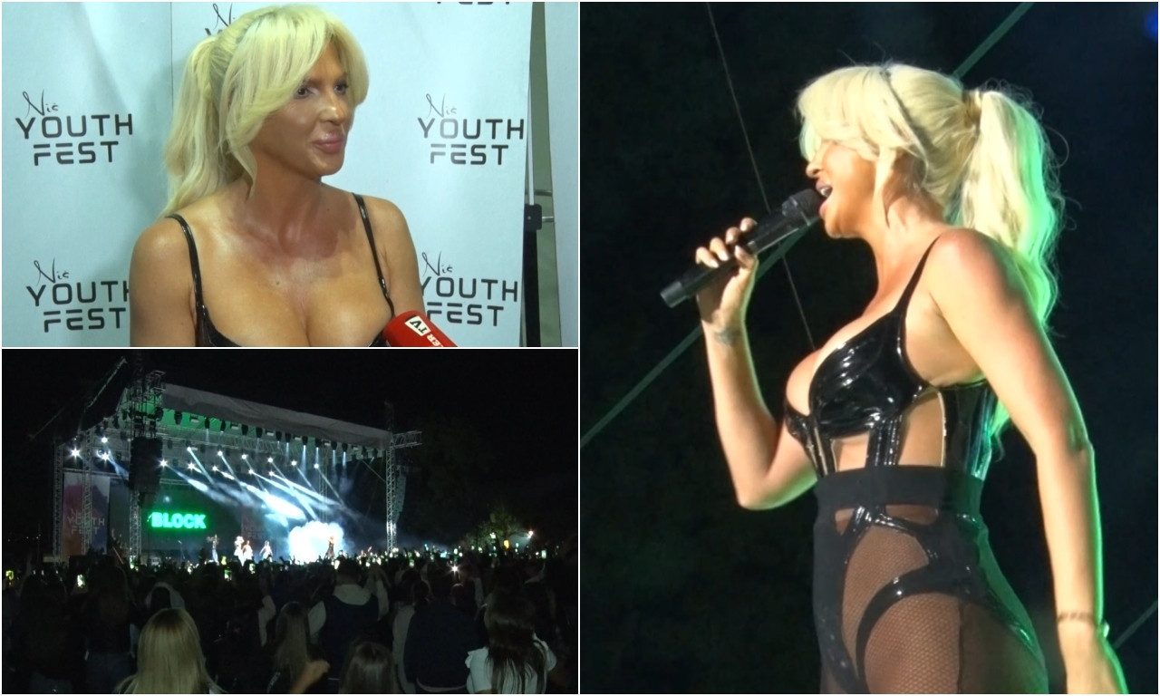 Jelena Karleuša priredila Nišlijama noć za pamćenje: Za "K1" govorila o Ceci, Dušku i Tei Tairović (VIDEO)