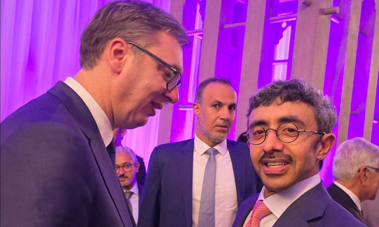 VUČIĆ na prijemu šeika bin Zajeda u Njujorku: PONOVIO SAM ZNAČAJ koji SRBIJA PRIDAJE PARTNERSTVU SA UAE