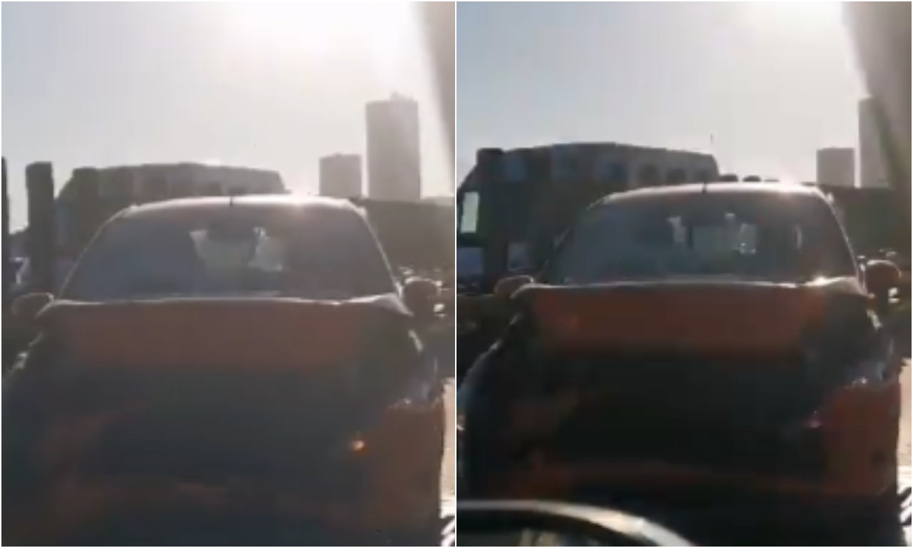 Pogledajte šta je ostalo od AUTOMOBILA nakon SUDARA sa autobusom: Nesreća na GAZELI! (VIDEO)