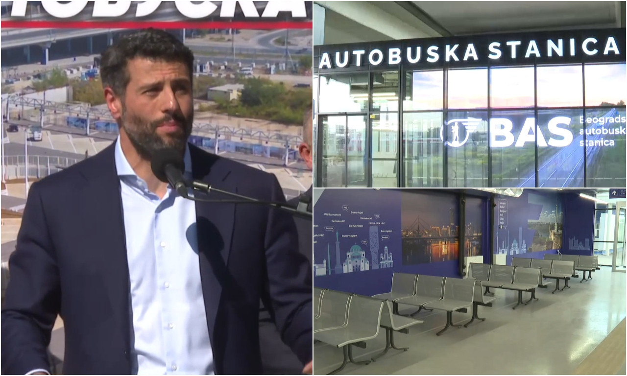 Šapić svečano otvorio novu AUTOBUSKU STANICU u Bloku 42: Evo kada su prvi polasci