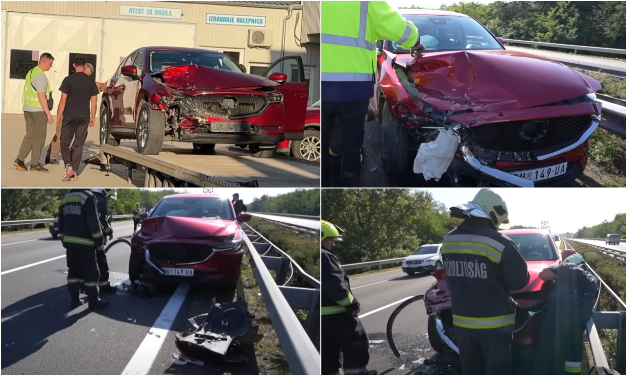 Popularni srpski Jutjuberi DOŽIVELI SAOBRAĆAJKU! Otvorili se erbegovi, automobil skroz uništen (FOTO)