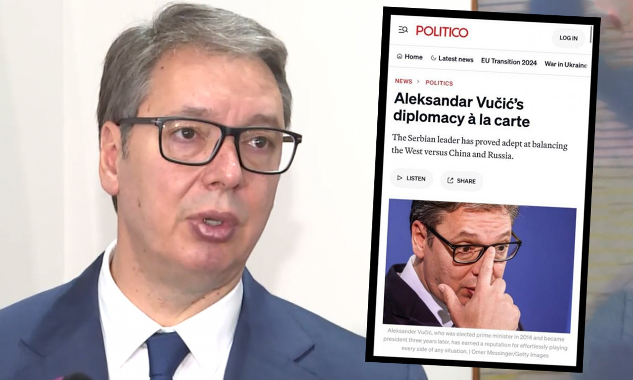 UGLEDNI SVETSKI PORTAL pohvalio politiku VUČIĆA! Diplomatiju predsednika opisali izrazom "A LA KART"