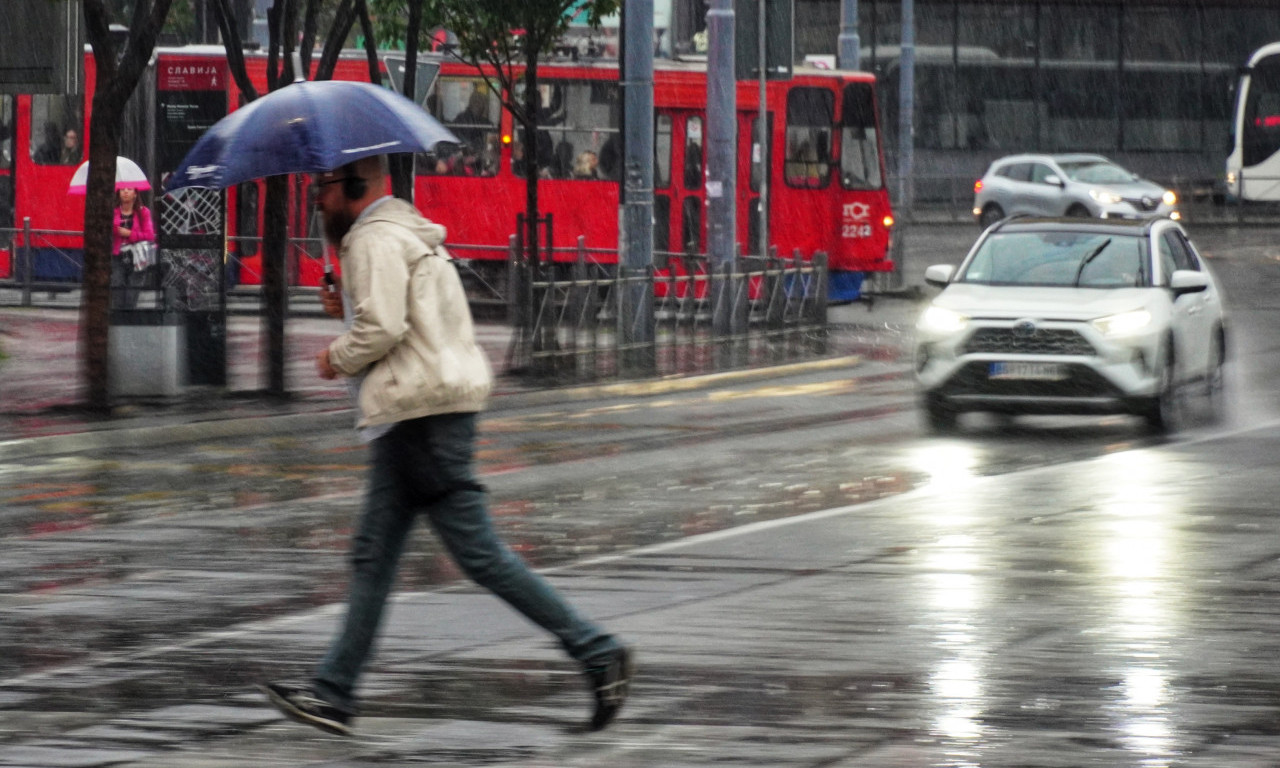 BUDE NAS KIŠA I PLJUSKOVI: U drugom delu dana preokret, evo kolika nas temperatura danas očekuje!