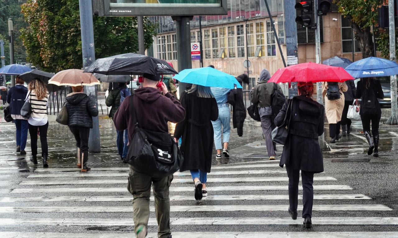 RHMZ izdao UPOZORENJE! Srbiju očekuju OBILNE PADAVINE, ovi delovi na udaru