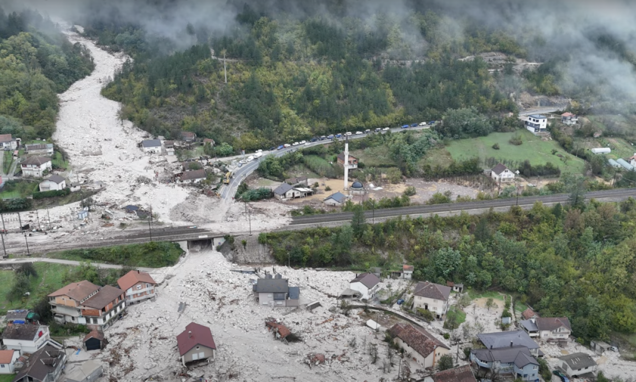 Novi talas OBILNIH PADAVINA, moguće poplave i bujice