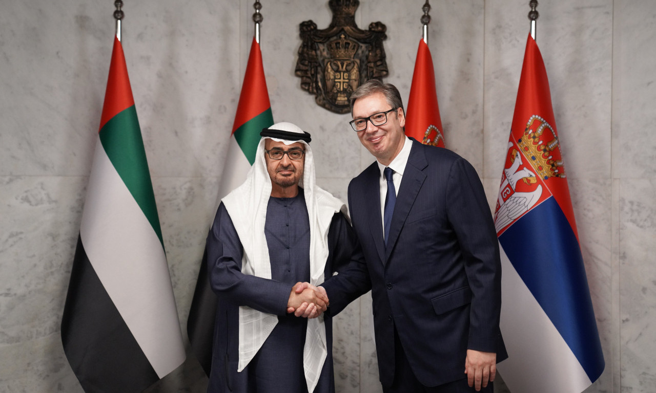 Vučić sa predsednikom UAE u Beogradu na vodi: "Sa šeikom bin Zajedom delio sam istu viziju" (FOTO)