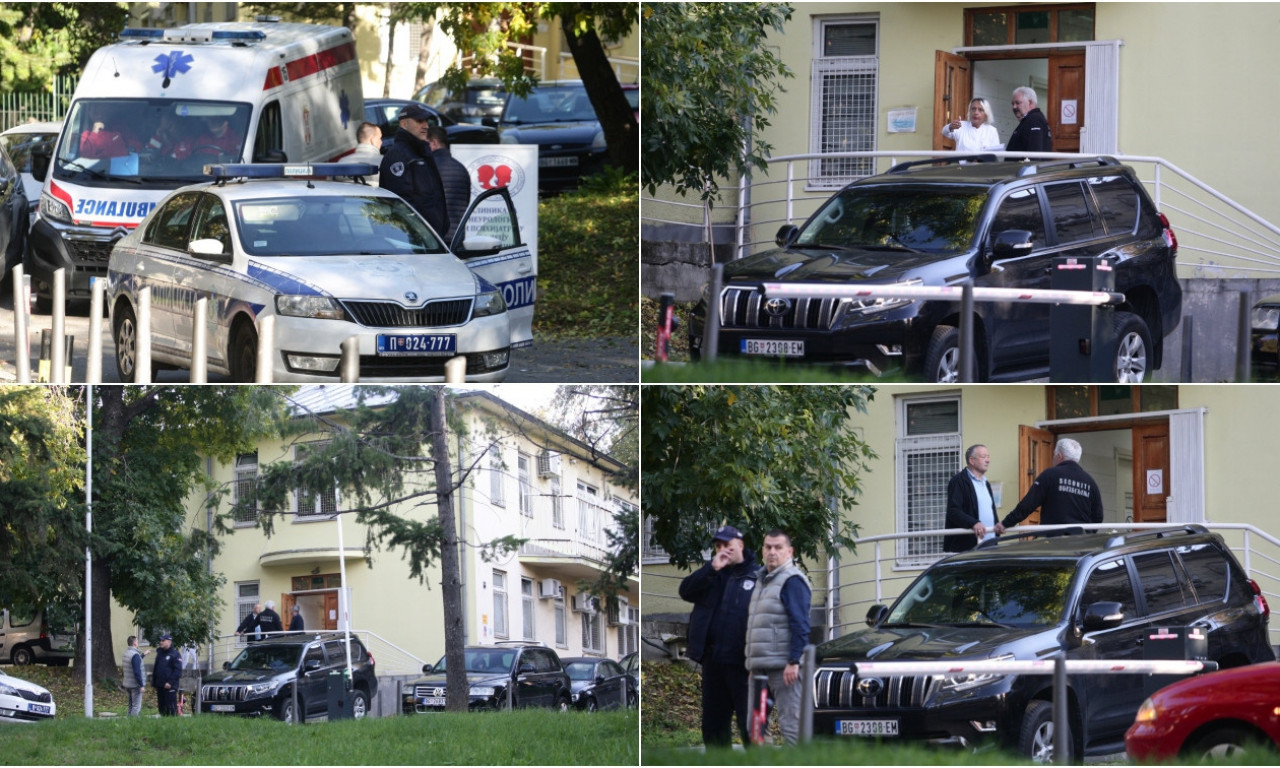 DEČAK UBICA STIGAO U SUD kolima HITNE POMOĆI: Žandarmi sa puškama obezbeđuju suđenje! (FOTO+VIDEO)