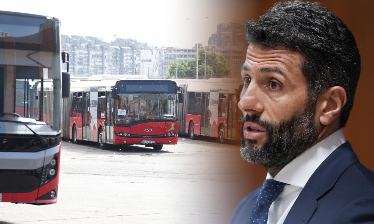 Šapić naredio: AUTOBUSI više neće biti CRVENI, sve ih prefarbajte!