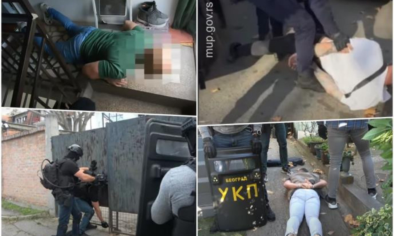 POLICIJA, LEZI DOLE: Ovako su uhapšene UBICE Skoleta mlađeg (VIDEO)