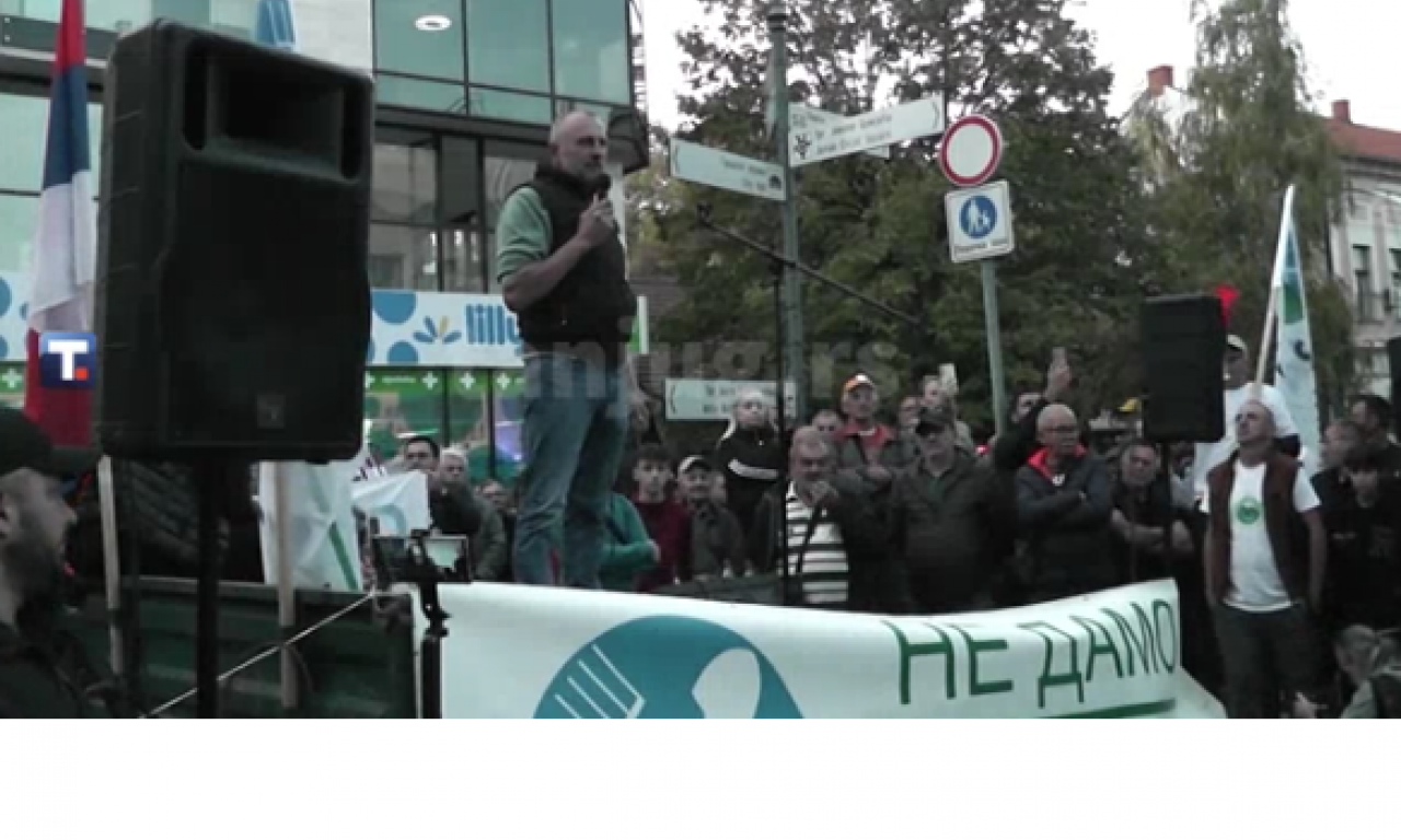 U LOZNICI održan protest ekoloških udruženja protiv projekta JADAR (VIDEO)