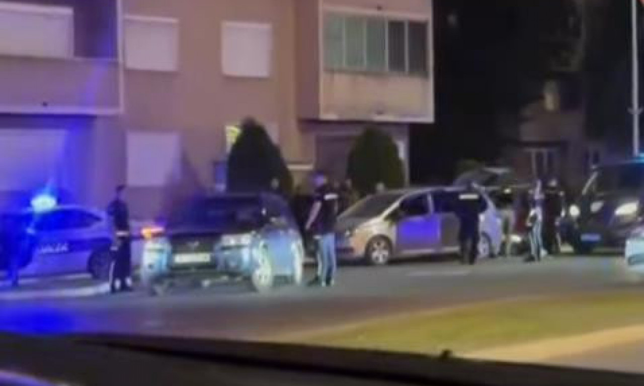 DRAMA u Požarevcu: Policija, nakon POTERE, pretresla automobile i UHAPSILA više osoba! (VIDEO)