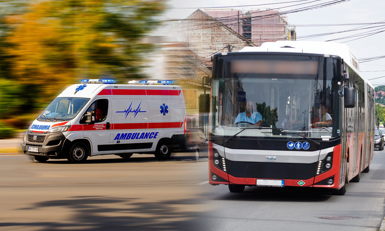 DECA POVREĐENA U AUTOBUSU GSP! Vozač je naglo zakočio, a onda...