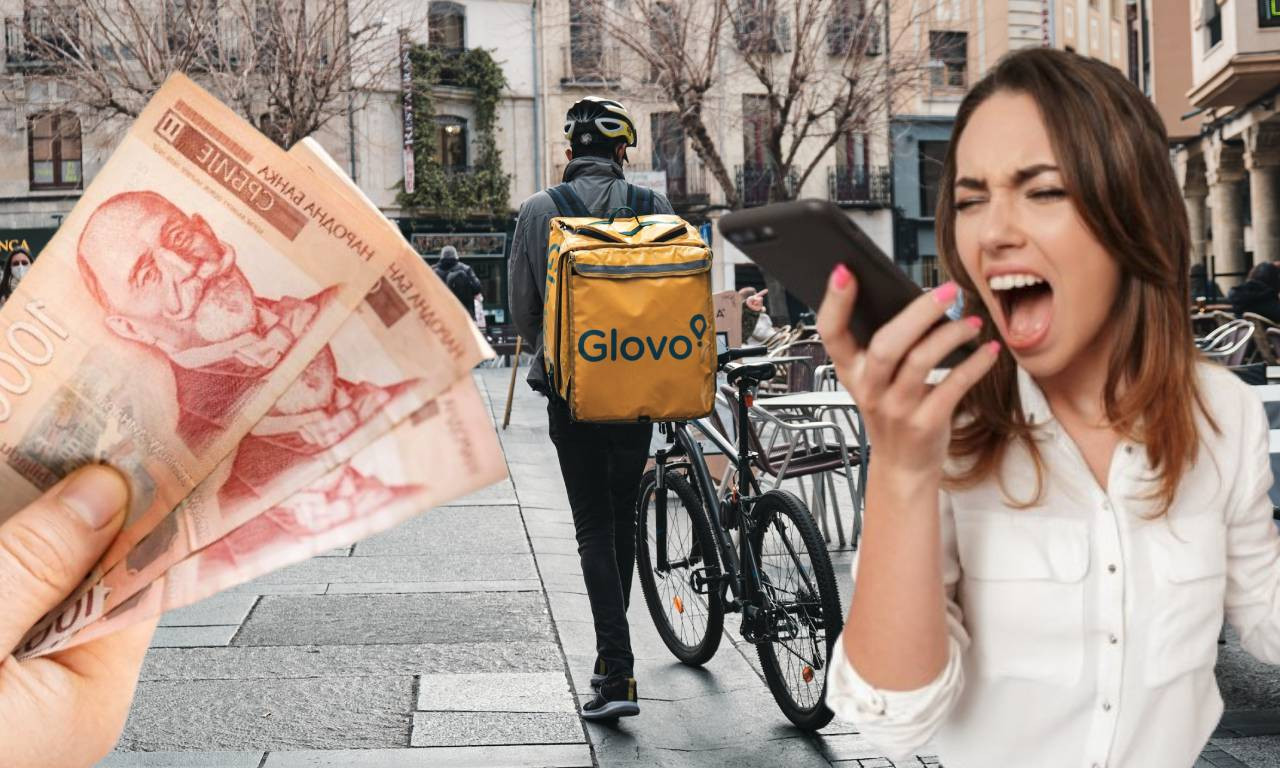 GLOVO skinuo NOVAC sa RAČUNA, a nije dostavio poručene artikle!  Evo šta kažu u banci...