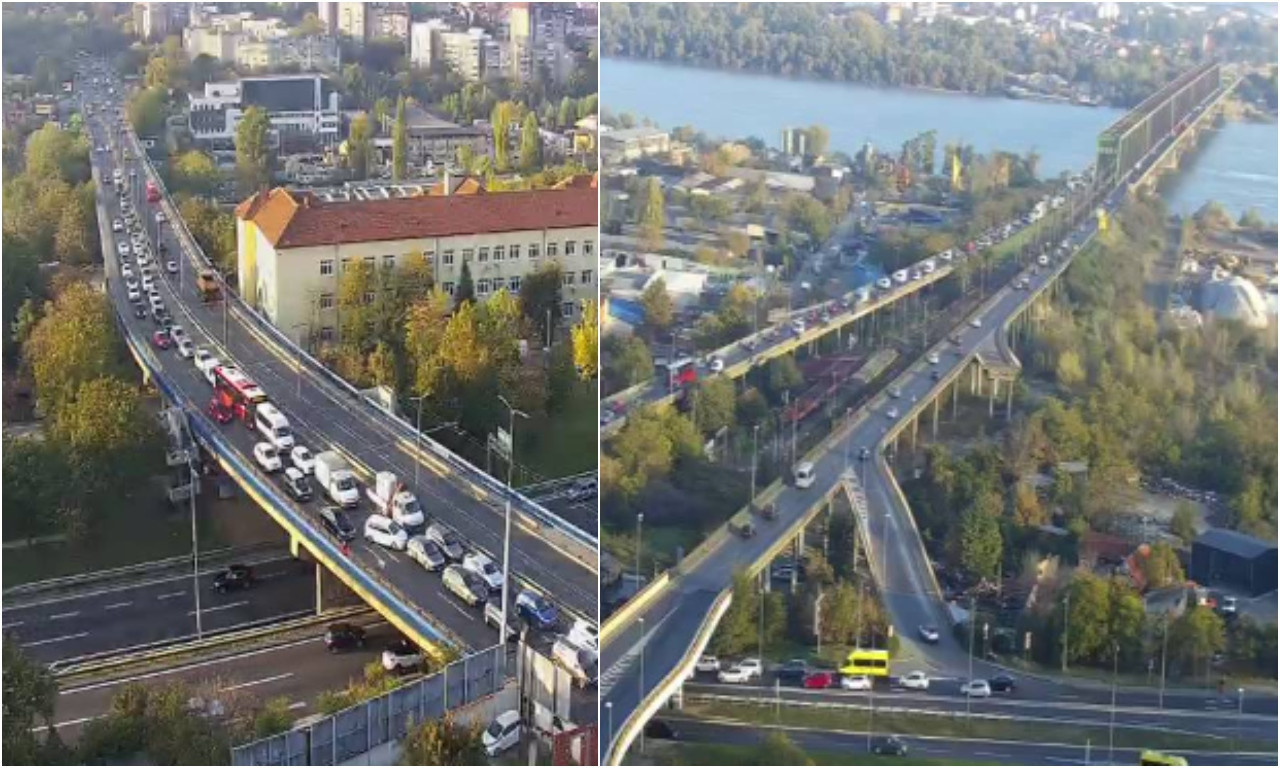 I ovog jutra GUŽVA na Pančevačkom mostu i na još nekoliko lokacija: Naoružajte se STRPLJENJEM PRED KRAJ VIKENDA!