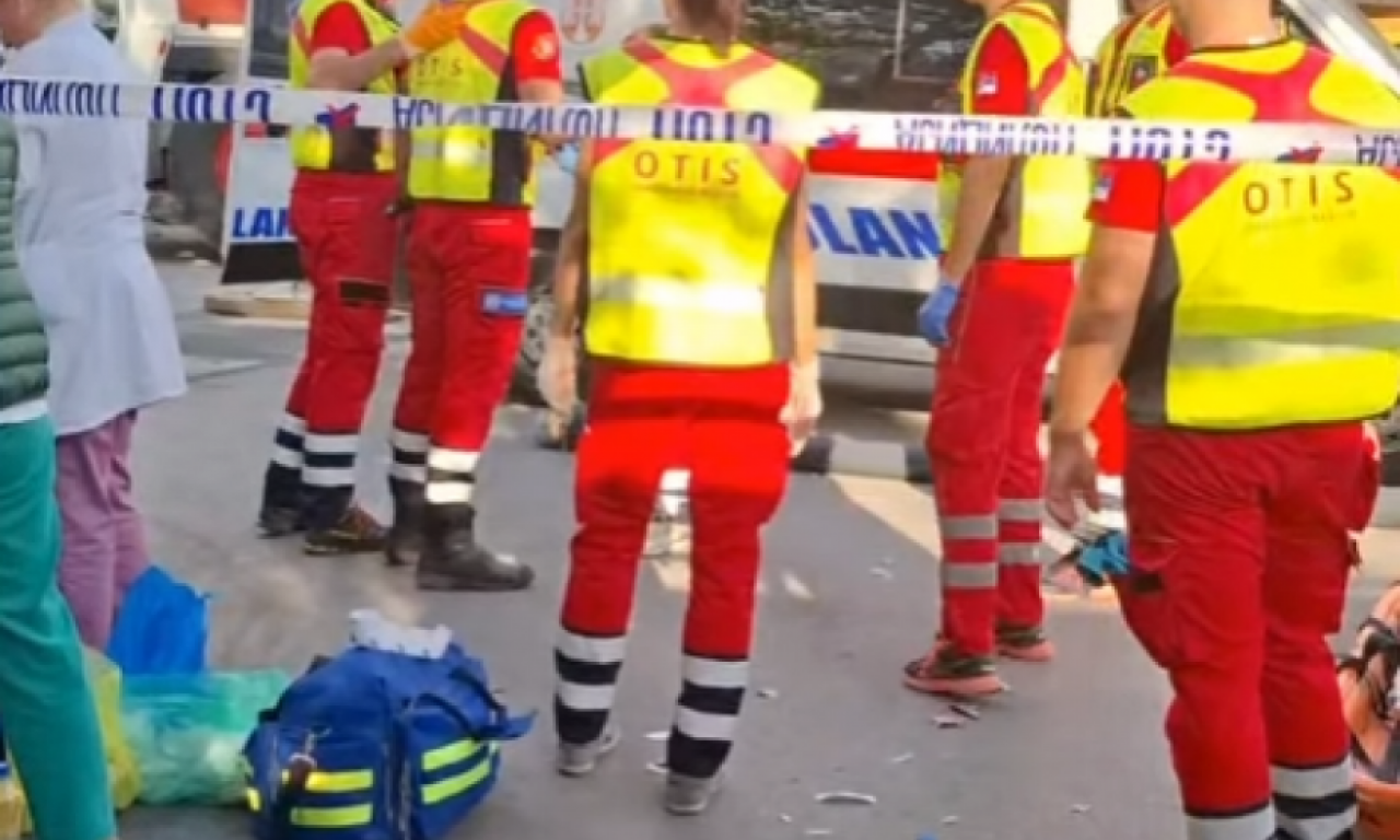 VELIKI BROJ SPASILACA U NOVOM SADU! Strašne scene na železničkoj stanici