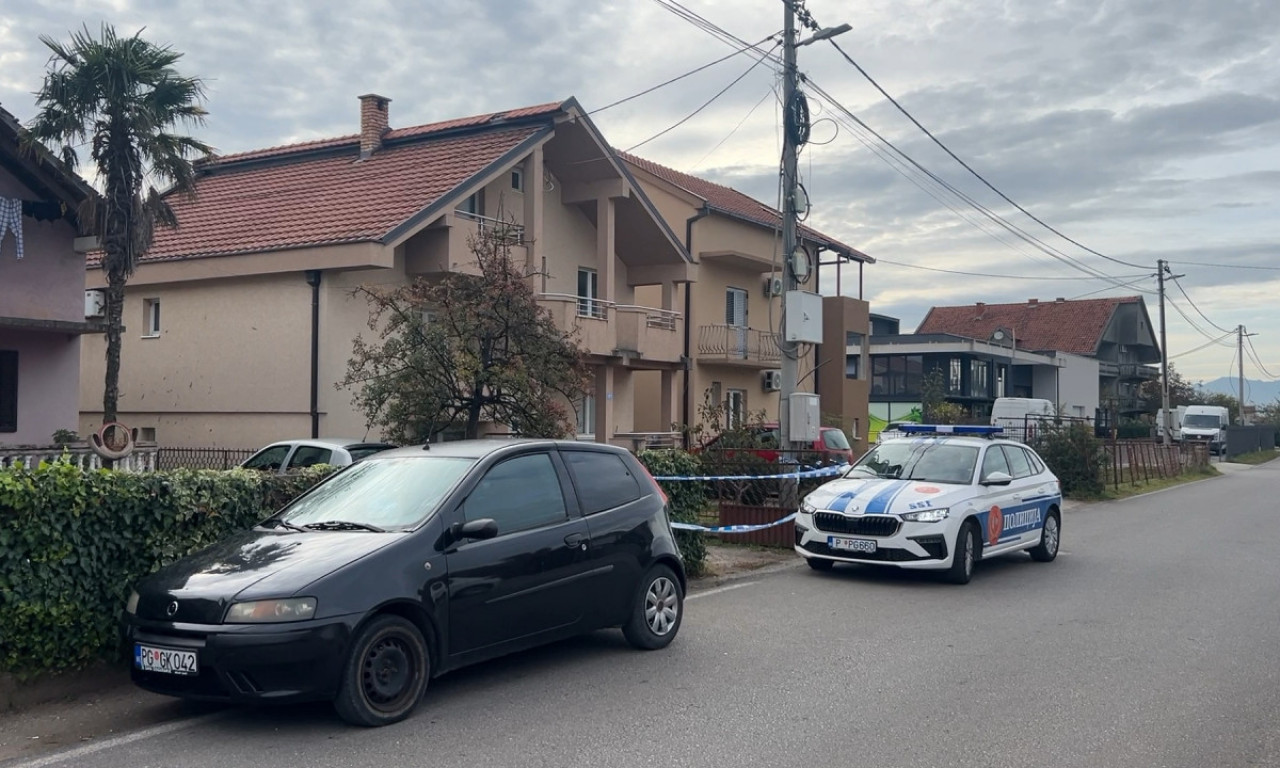 OVO JE KUĆA ISPRED KOJE JE UBIJENA ŽENA U PODGORICI: Jake policijske snage na terenu (FOTO)