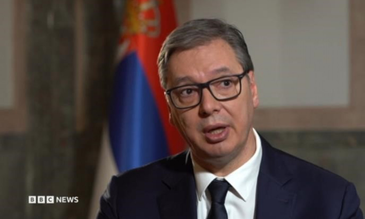 VUČIĆ: PONOSAN SAM ŠTO SEDIM SAMO U SRPSKOJ STOLICI Intervju predsednika Srbije za BBC gledao ceo svet