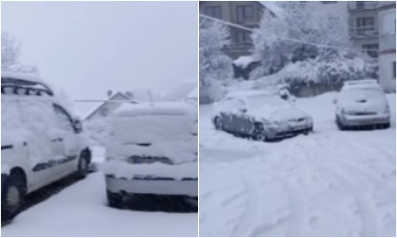 U OVOM DELU ZEMLJE SNEG NE PRESTAJE DA PADA! Zabelela se još dva srpska grada (VIDEO)