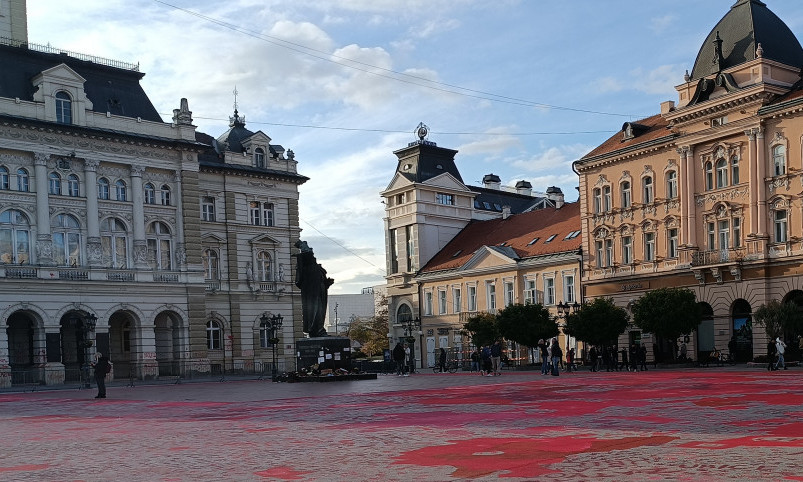 ĐURIĆ OSUDIO SKRNAVLJENJE TRGA SLOBODE "Novosađani žele da se njihov grad razvija"