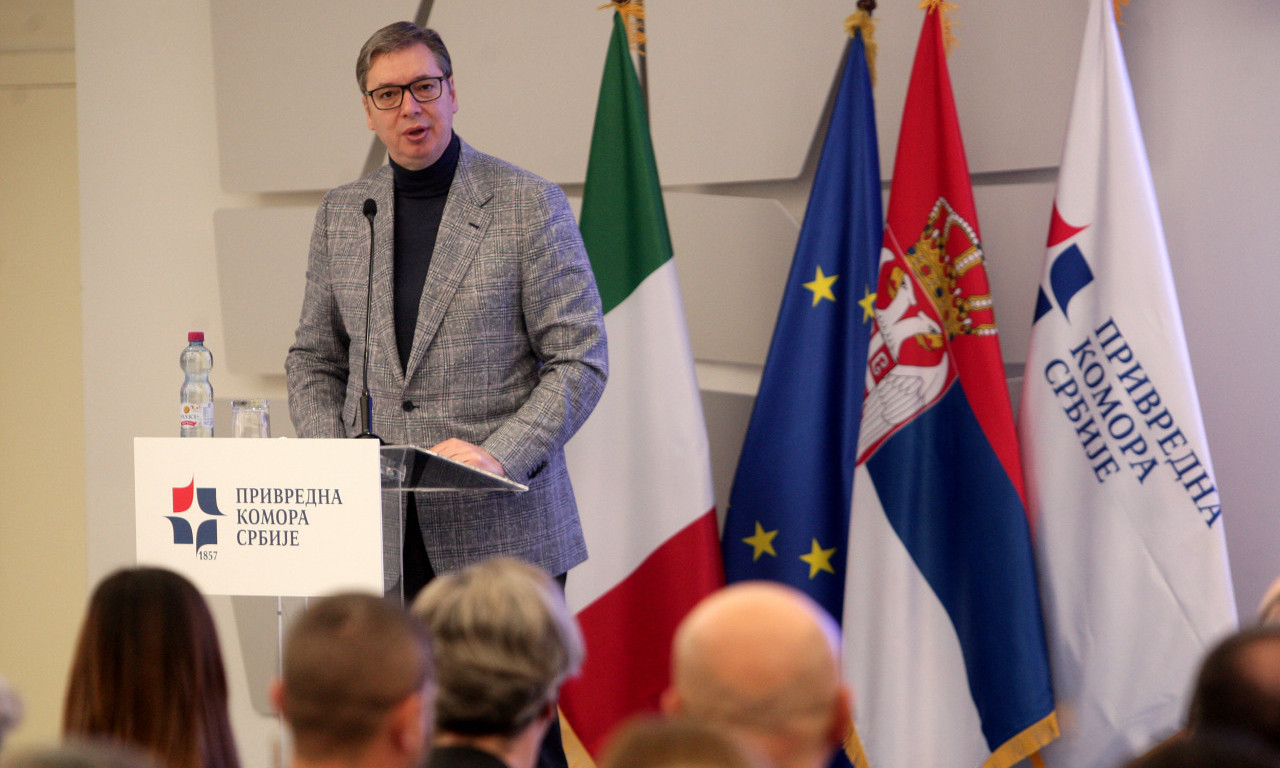 "PLANIRAMO DA PRETEKNEMO ALBANIJU" Predsednik Vučić otkrio kolika nam je trgovinska razmena sa Italijom (VIDEO)