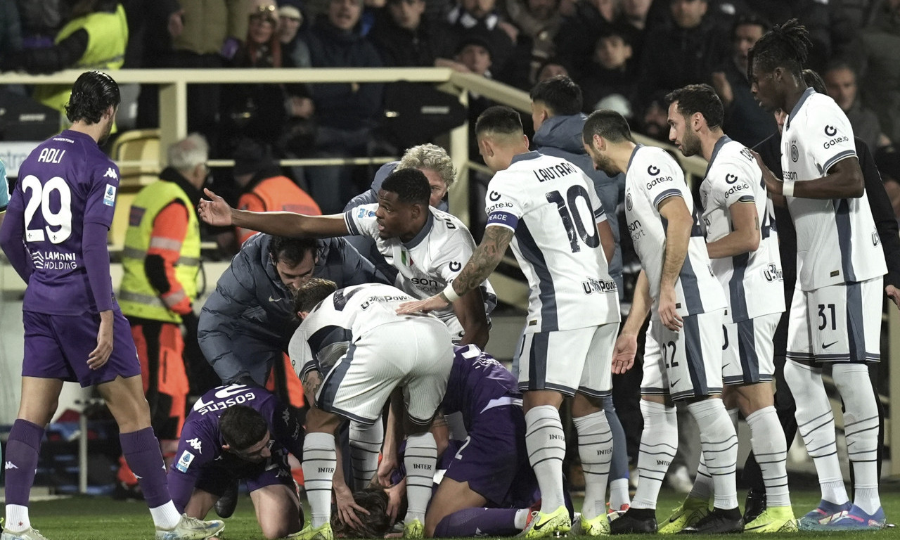 TUŽNE VESTI IZ SVETA SPORTA Kraj karijere za fudbalera koji je kolabirao na utakmici Fiorentina - Inter