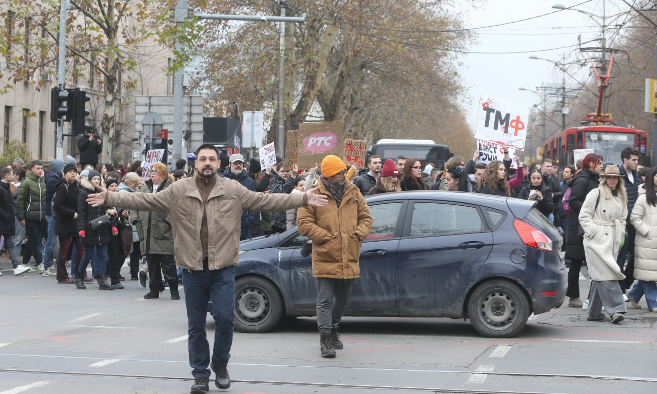 HITNO OGLAŠAVANJE MUP-A: Privedene četiri osobe zbog incidenta tokom protesta u Novom Sadu!