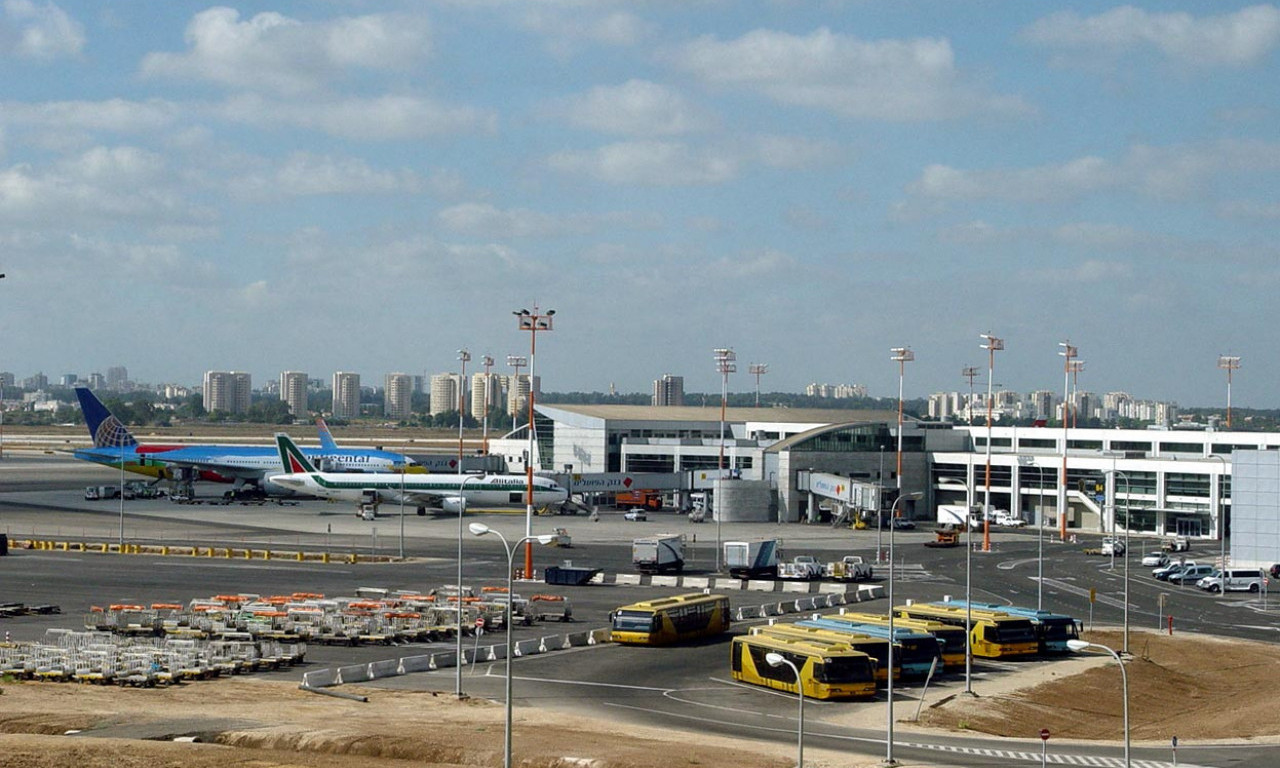 HUTI GAĐALI AERODROM U TEL AVIVU To nije bila jedina meta