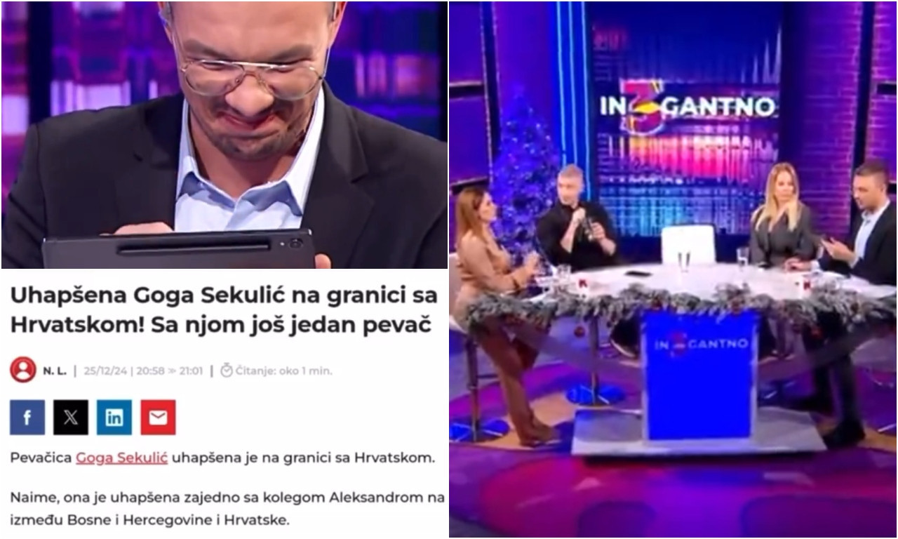 GORE MREŽE: Prekinut program K1 zbog najnovije vesti, voditelji prasnuli u smeh (VIDEO)