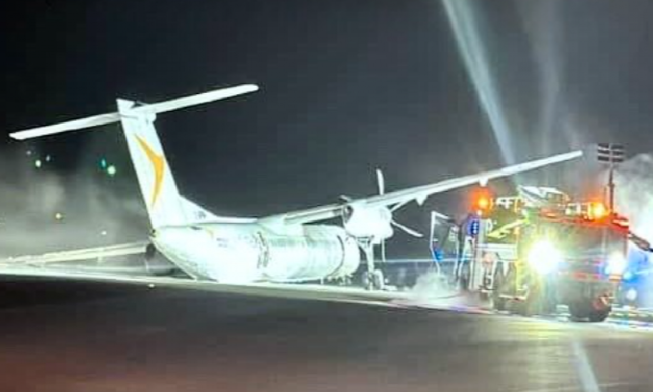 LJUDI, ŠTA JE OVO? UMALO TRAGEDIJA I U KANADI! Avion PAL Expressa izleteo sa piste tokom sletanja (FOTO+VIDEO)