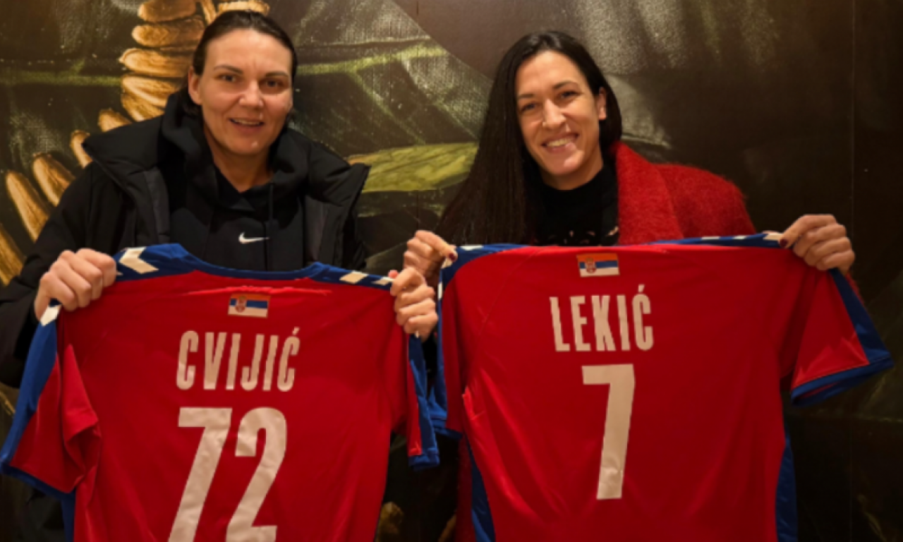 SJAJNE VESTI ZA SRPSKI SPORT Andrea Lekić i Dragana Cvijić ponovo u reprezentaciji Srbije