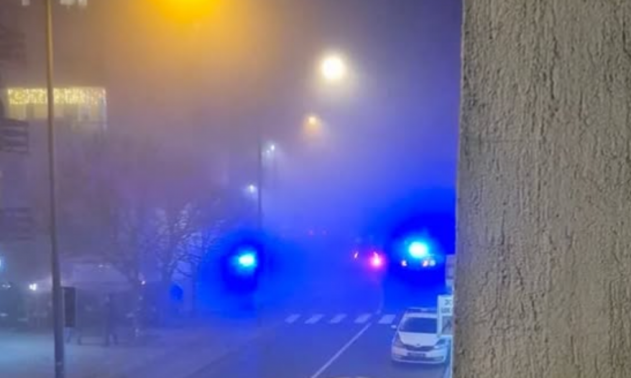 RAFALNA PALJBA U ŠAPCU?! Zatvorena ulica, sve vrvi od policije i Hitne pomoći (VIDEO)