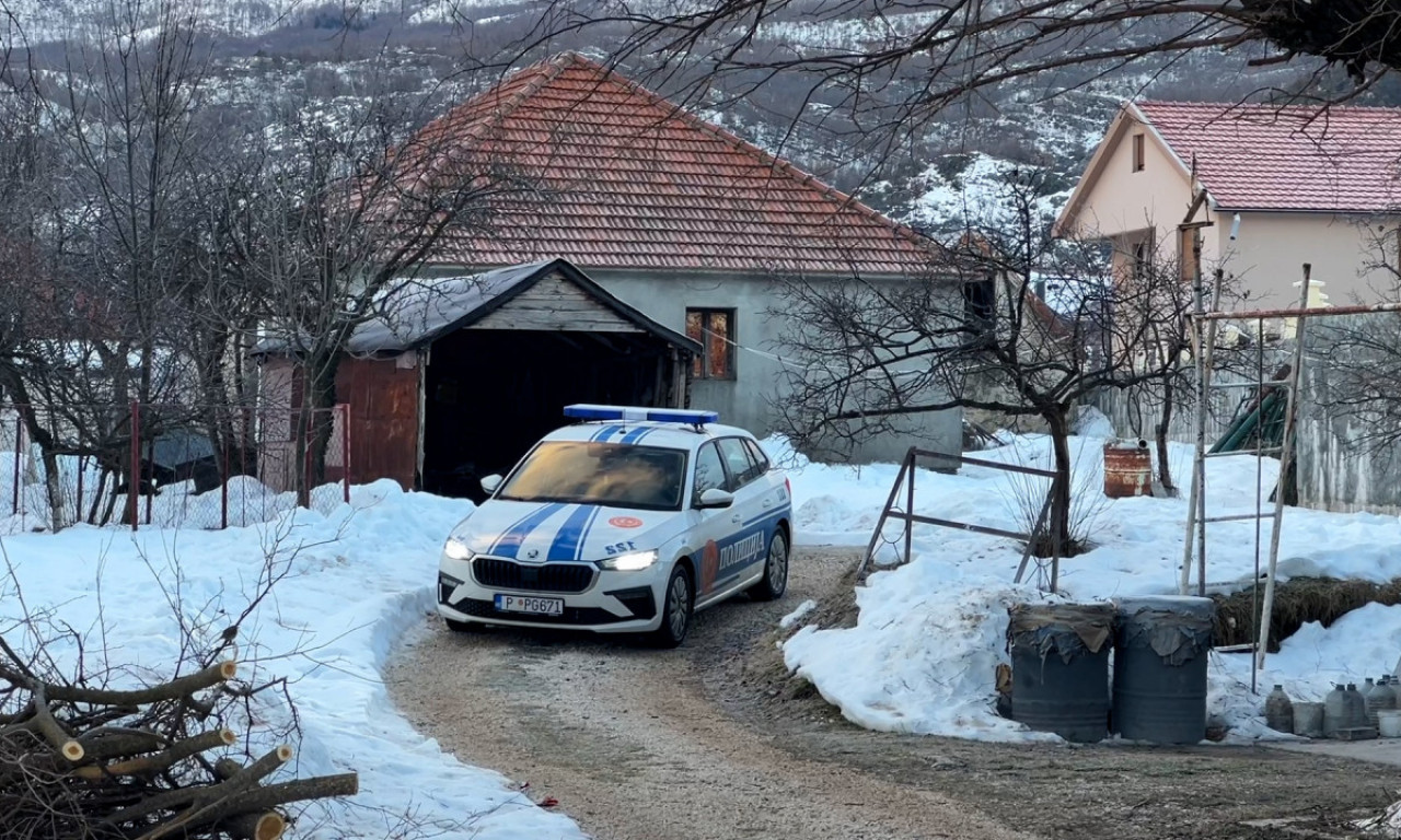 OVAKO JE POLICIJA PRONAŠLA MONSTRUMA SA CETINJA - KORISTILI I OVO Najnoviji detalji masakra koji je zavio region u crno